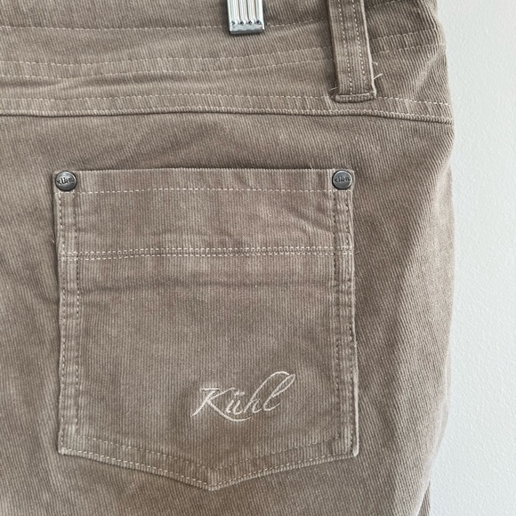 Kühl Women's LYDIA Straight Leg Corduroy Pants in Beige/Tan, 12R - Picture 5 of 11